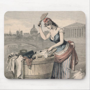 Tapis De Souris Marianne la reine des blanchisseuses