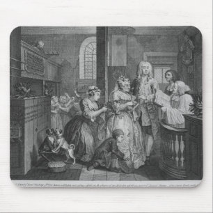 Tapis De Souris Marié à une vieille domestique