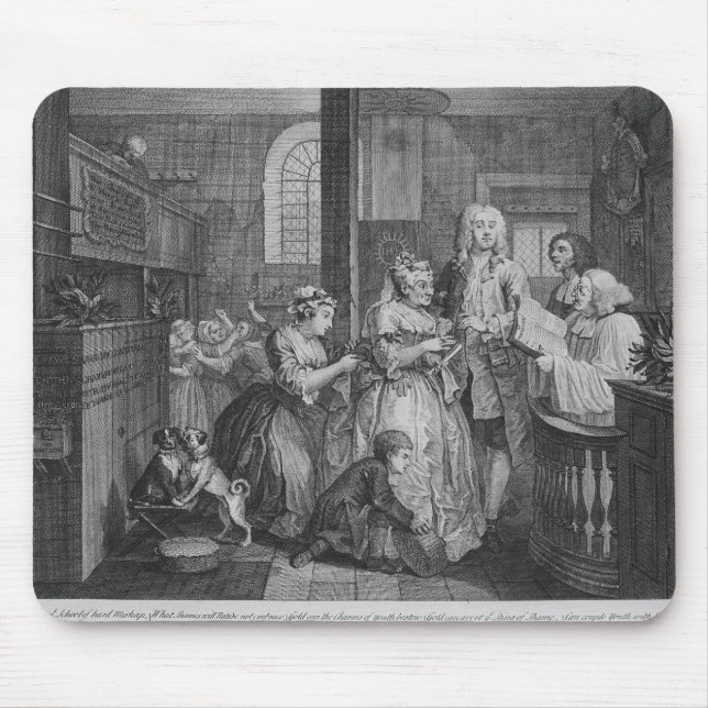 Tapis De Souris Marié à une vieille domestique (Devant)