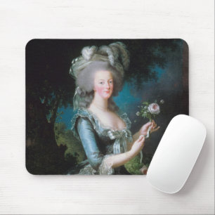Tapis De Souris Marie Antoinette avec Rose par Elisabeth Le Brun