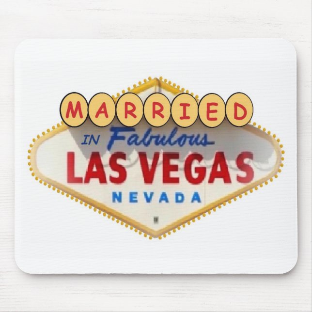 Tapis De Souris Marié Dans Fabrique Las Vegas Mousepad (Devant)