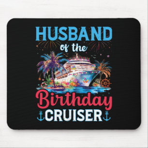 Tapis De Souris Marié du bateau de croisière d'anniversaire Funny