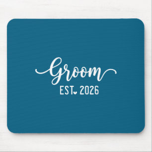 Tapis De Souris Marié est 2026 groom and bride 2026 assortis