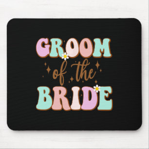 Tapis De Souris Marié Groovy De La Mariée Fête De Mariage Maman De