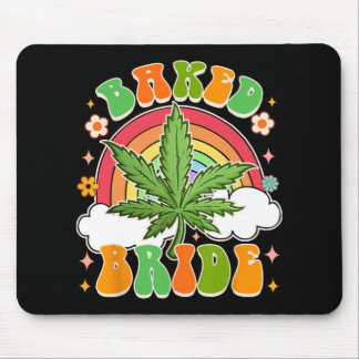 Tapis De Souris Mariée à être Weed Lover mariée cuite Bachelorette