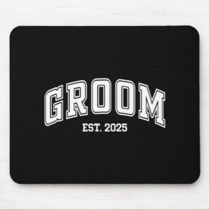 Tapis De Souris Mariée Marié Env. 2025 Rétro Jeunes Mariés Couple