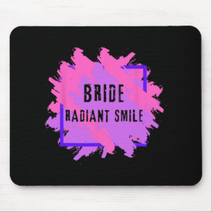 Tapis De Souris Mariée Sourire Rayonnant I Enterrement de Vie de J