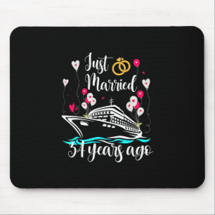 Tapis De Souris Mariés depuis &#; ans &#; e anniversaire de cro