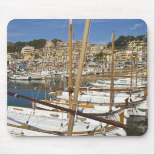 Tapis De Souris Marina, Port de Soller, Côte ouest, Majorque,