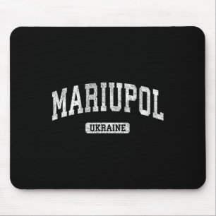 Tapis De Souris Mariupol Ukraine Design Sport Vintage