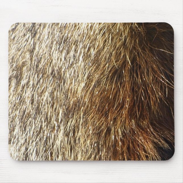 Tapis De Souris Marmot Fur Mousepad (Devant)
