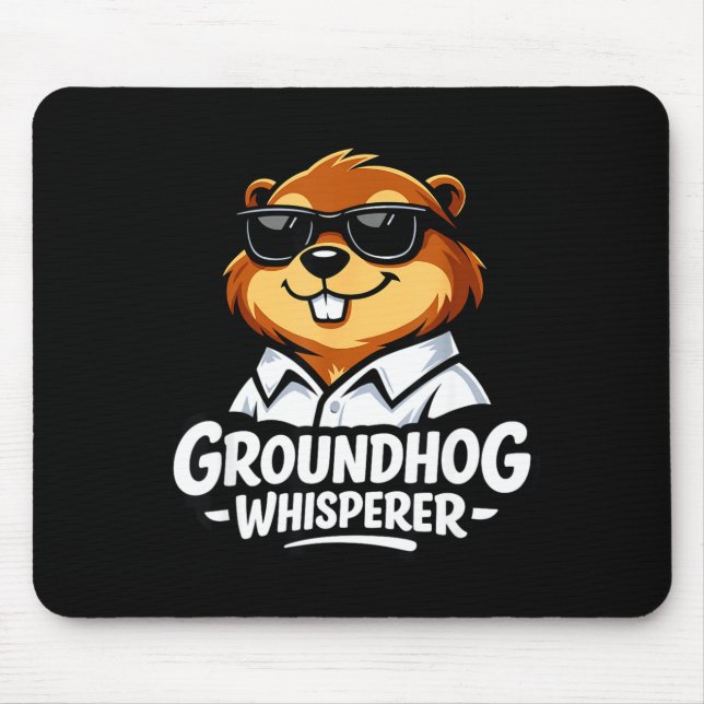 Tapis De Souris Marmotte _2  (Devant)