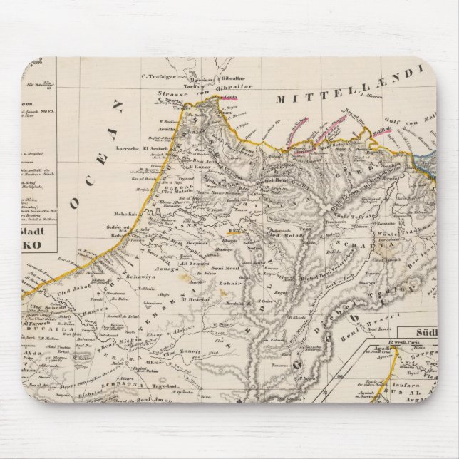 Tapis De Souris Maroc (Devant)
