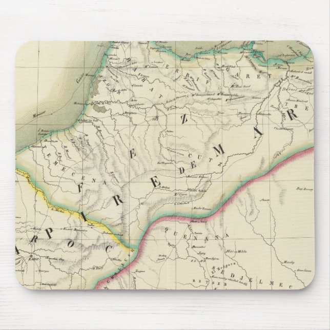 Tapis De Souris Maroc, Afrique (Devant)