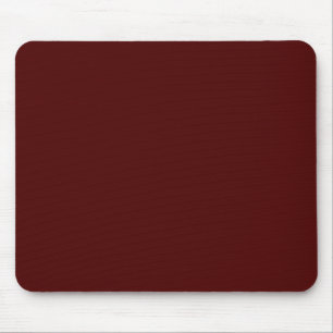Tapis De Souris Maroon brûlé (couleur solide)