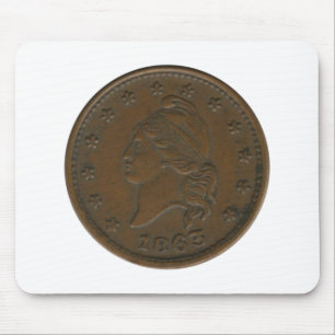 Tapis De Souris Marque de la guerre 1863 civile