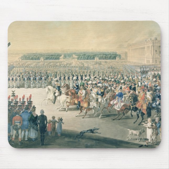 Tapis De Souris Mars des forces alliées dans Paris, 1815 (Devant)