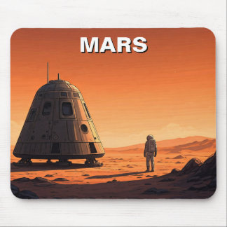 Tapis De Souris Mars Travel