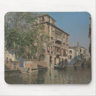 Tapis De Souris Martin Rico y Ortega - Un canal à Venise