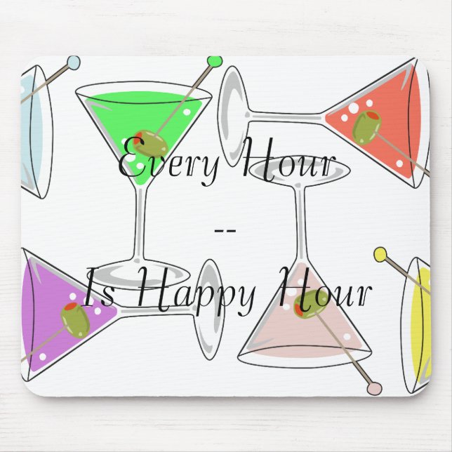 Tapis De Souris Martini Mousepad (Devant)