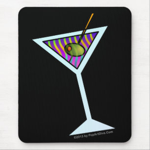 Tapis De Souris Martini Mousepad