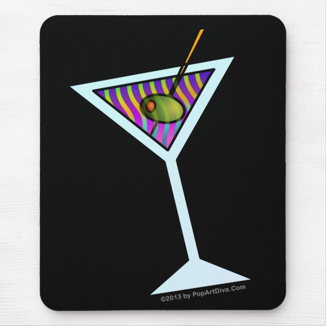 Tapis De Souris Martini Mousepad (Devant)