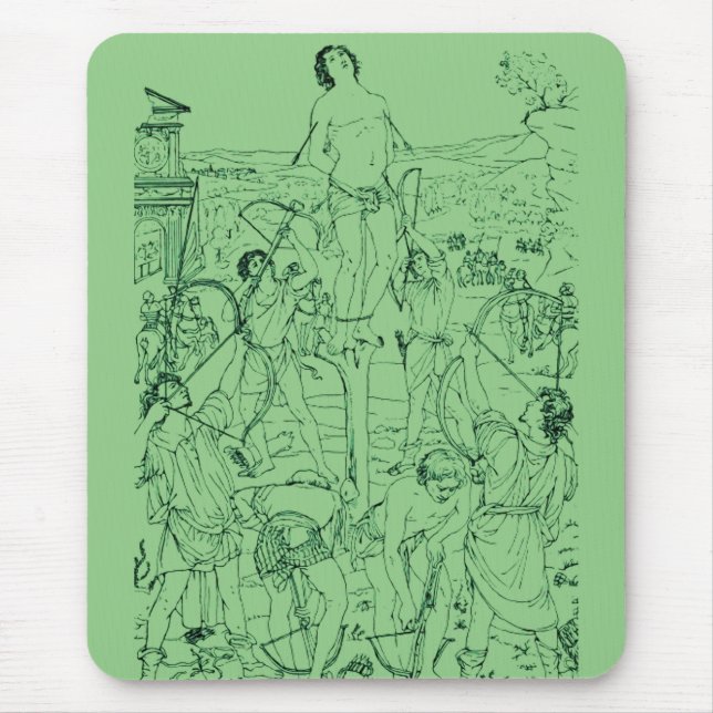 Tapis De Souris Martyre de saint Sébastien  (Devant)
