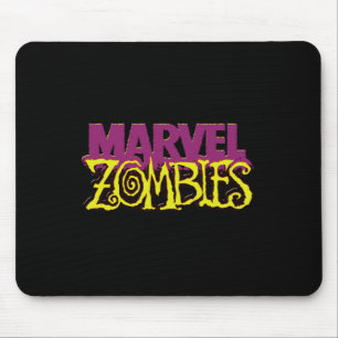 Tapis De Souris Marvel Zombies Official Color Logo Halloween