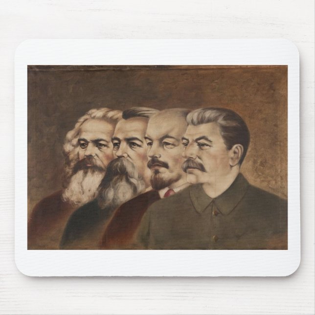 Tapis De Souris Marx, Engels, Lénine, et Stalin (Devant)