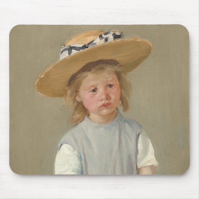 Tapis De Souris Mary Cassatt - Child in a Straw Hat (Devant)