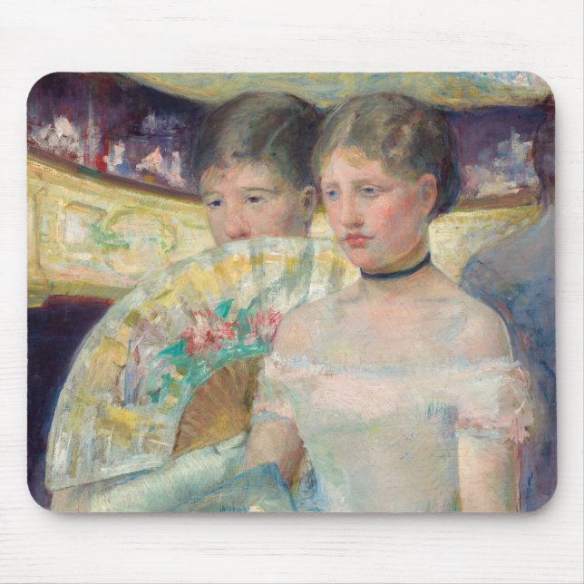 Tapis De Souris Mary Cassatt - The Loge (Devant)
