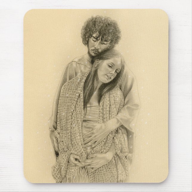 Tapis De Souris Mary et joseph Mousepad (Devant)
