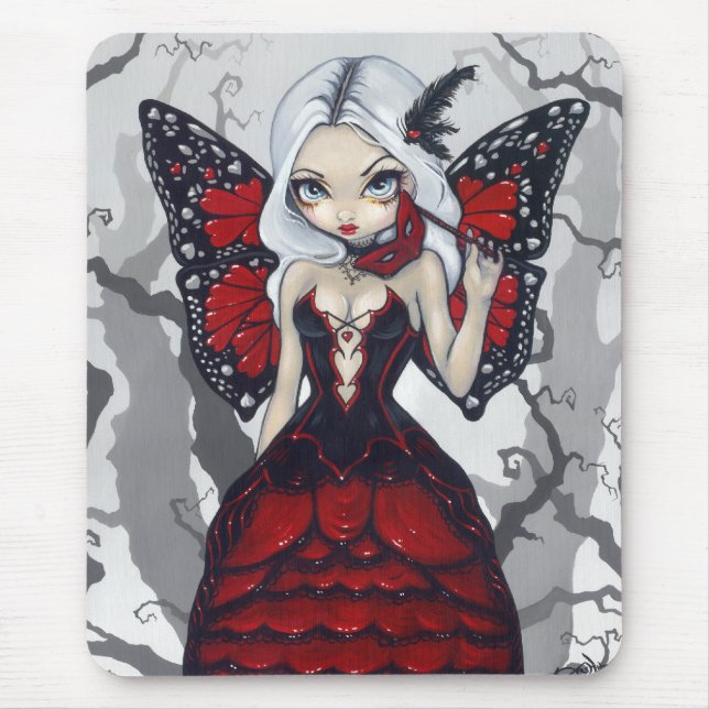 Tapis De Souris Mascarade" Mousepad "de Valentine (Devant)