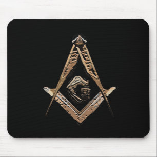 Tapis De Souris Masonic Minds (Golden)