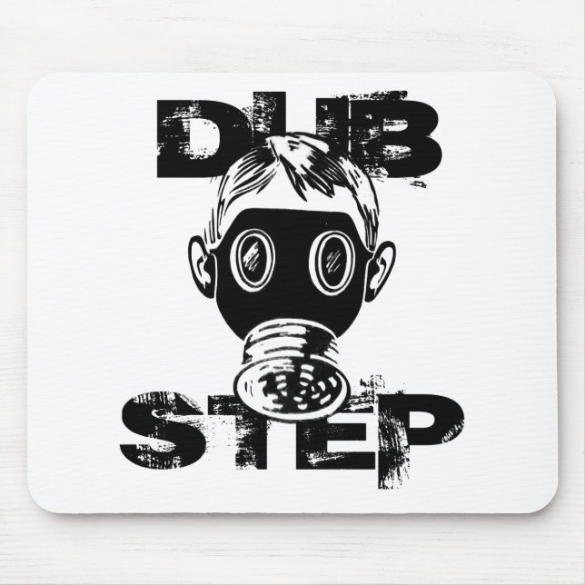 Tapis De Souris Masque à Gaz Dubstep (Devant)