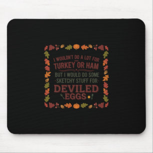Tapis De Souris Masque de hockey de film d'horreur effrayant juste