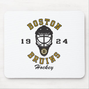 Tapis De Souris Masque de hockey des Bruins de Boston gris officie