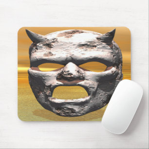 Tapis de souris Masque de Pierre