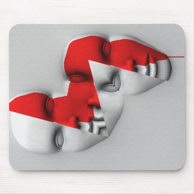 Tapis De Souris Masque double face (Devant)