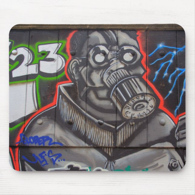 Tapis De Souris Masque gaz (Devant)