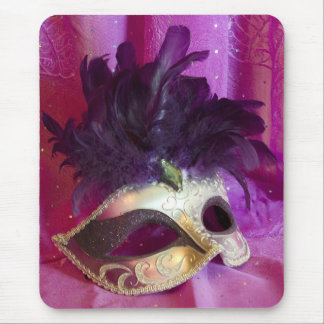 Tapis De Souris Masque pourpre de mascarade