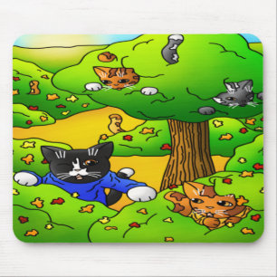 Tapis De Souris Masquer et rechercher des chats