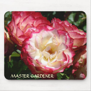 TAPIS DE SOURIS Master Gardeners Rose Jardin
