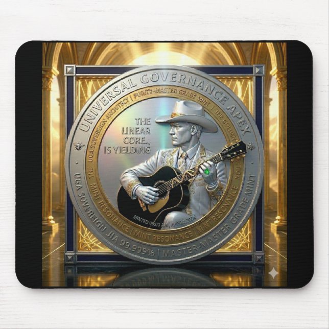 Tapis de souris Master Guitare (Devant)