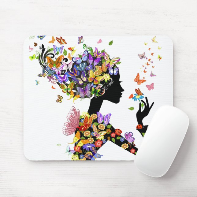 Tapis De Souris Mat De Souris - Un Avec Nature (Avec souris)
