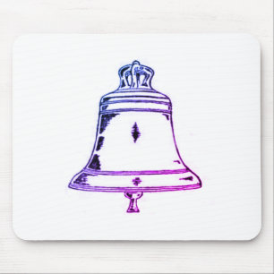 Tapis De Souris Mat de souris violette Bell