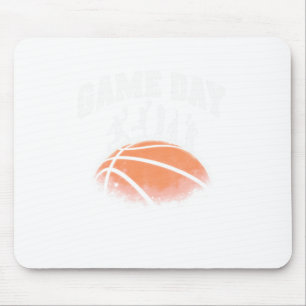 Tapis De Souris Match de basket-ball vintage 
