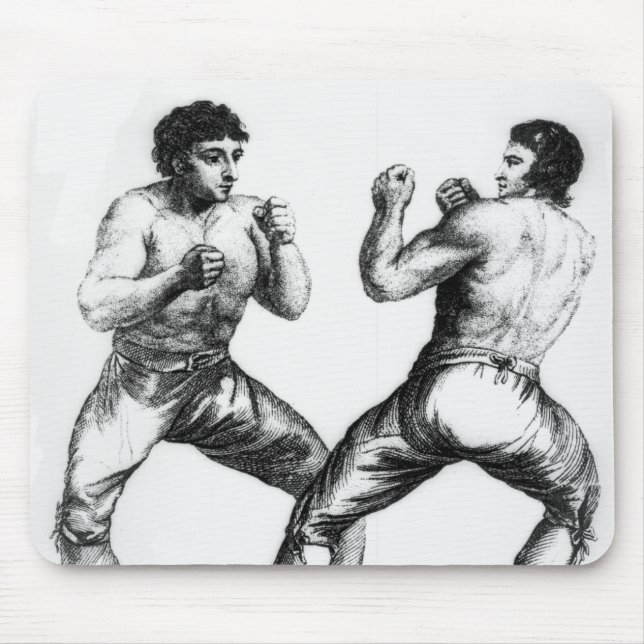 Tapis De Souris Match de boxe (Devant)