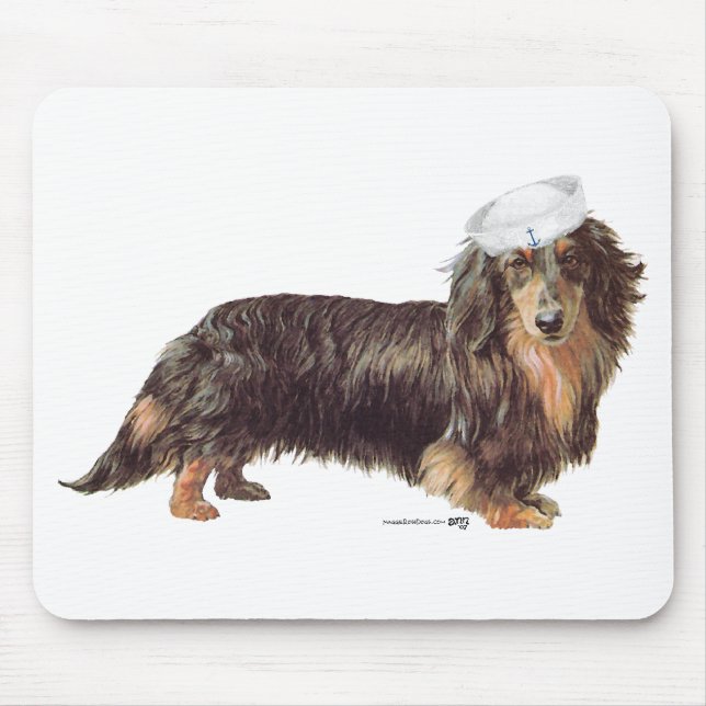 Tapis De Souris Matelot Teckel (Devant)