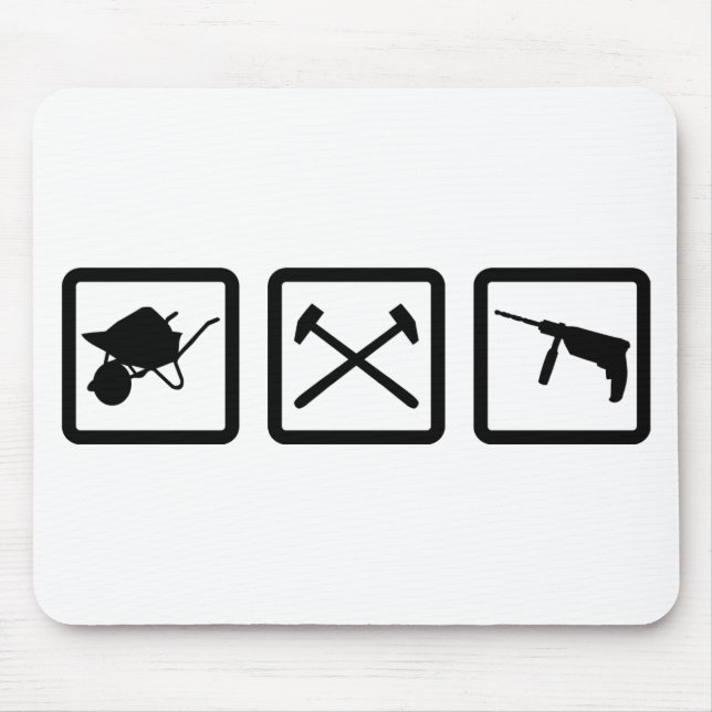 Tapis De Souris matériel de construction (Devant)